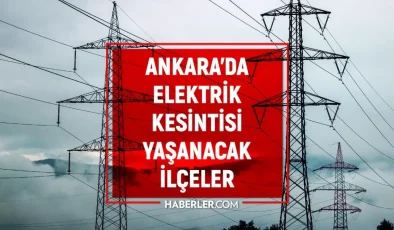 Ankara elektrik kesintisi! 4-5 Ekim Mamak, Etimesgut, Sincan elektrik kesintisi ne zaman bitecek?